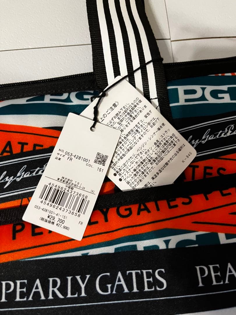 ★新品未使用　PEARLY GATES トートバッグ