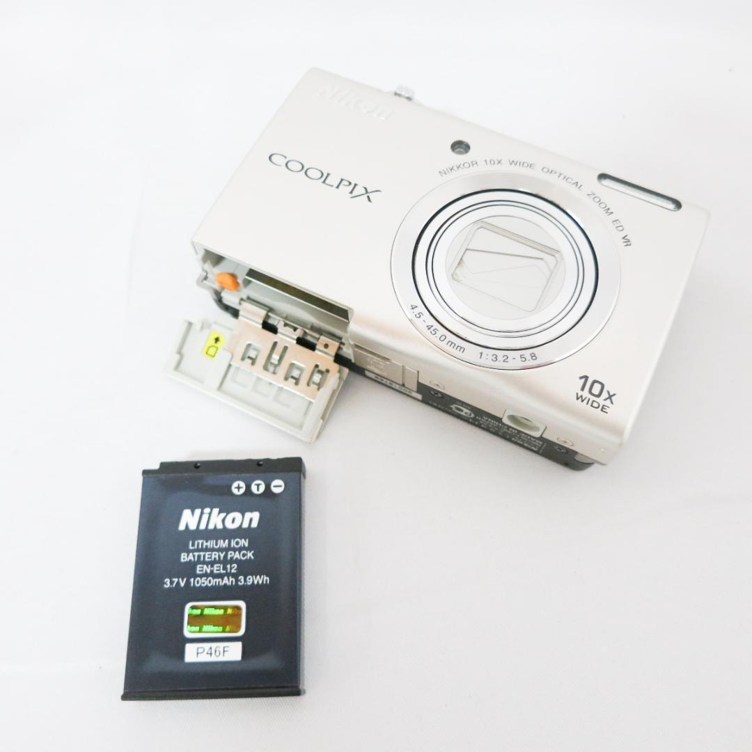 Nikon COOLPIX Ｓ6200 シルバーコンパクトデジタルカメラ