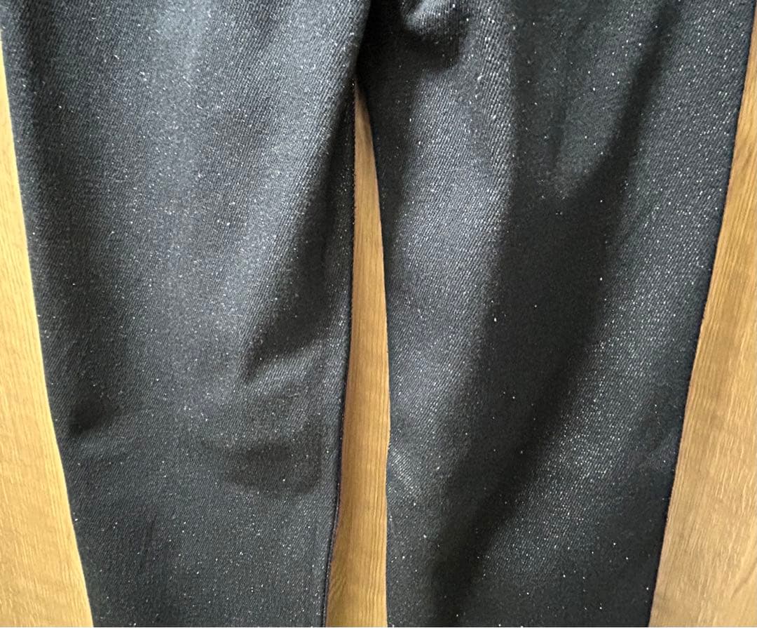 Cornier／SILK NEP DENIM PANTS