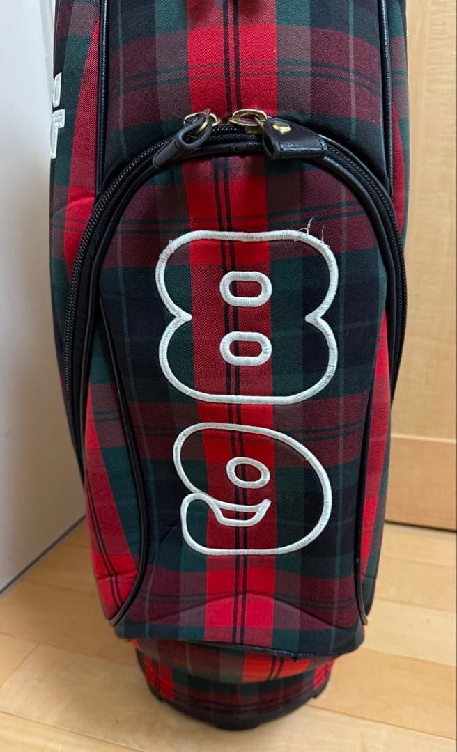 完売★パーリーゲイツ★キャディバッグ★ゴルフ★ゴルフバッグ★レア★チェック柄