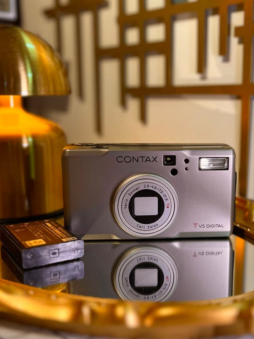 CONTAX TVS Digital チタン Zeiss T＊ 美品