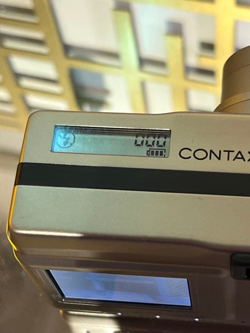 CONTAX TVS Digital チタン Zeiss T＊ 美品