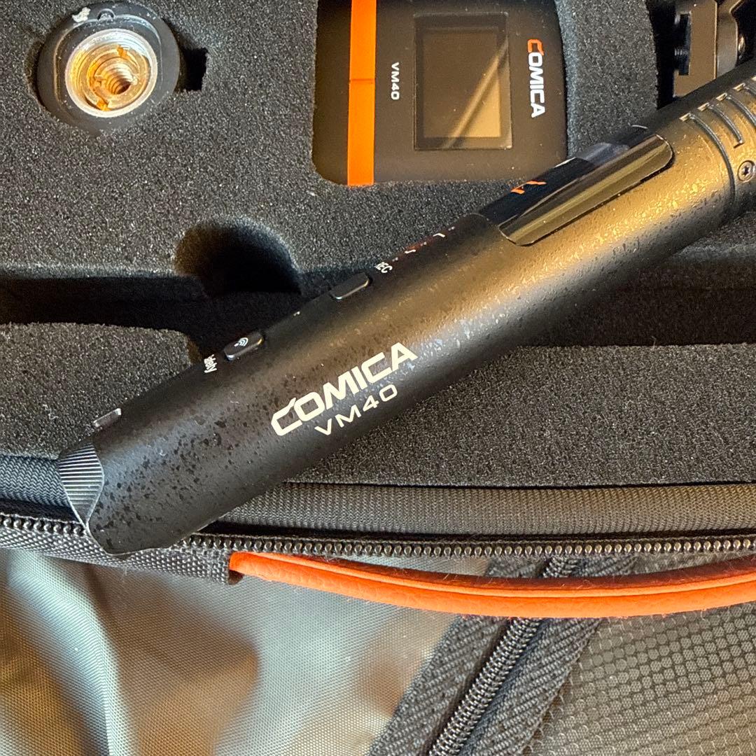 Comica VM40 ショットガンマイク ワイヤレスマイク