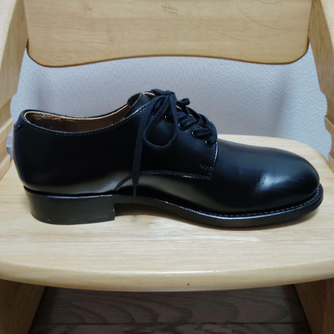 美品 マーガレットハウエル　レースアップシューズ 本革 22.5 ブラック