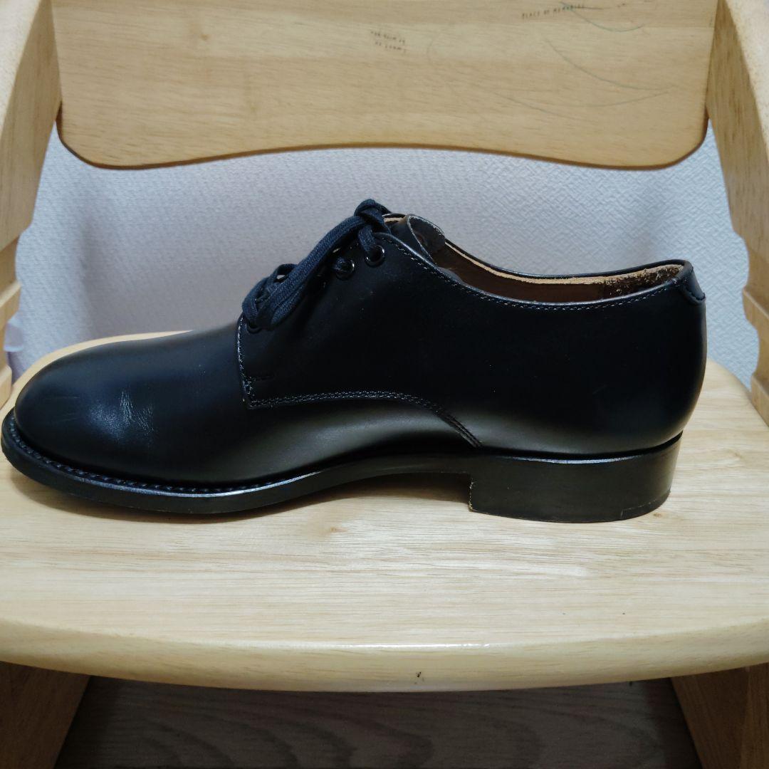 美品 マーガレットハウエル　レースアップシューズ 本革 22.5 ブラック