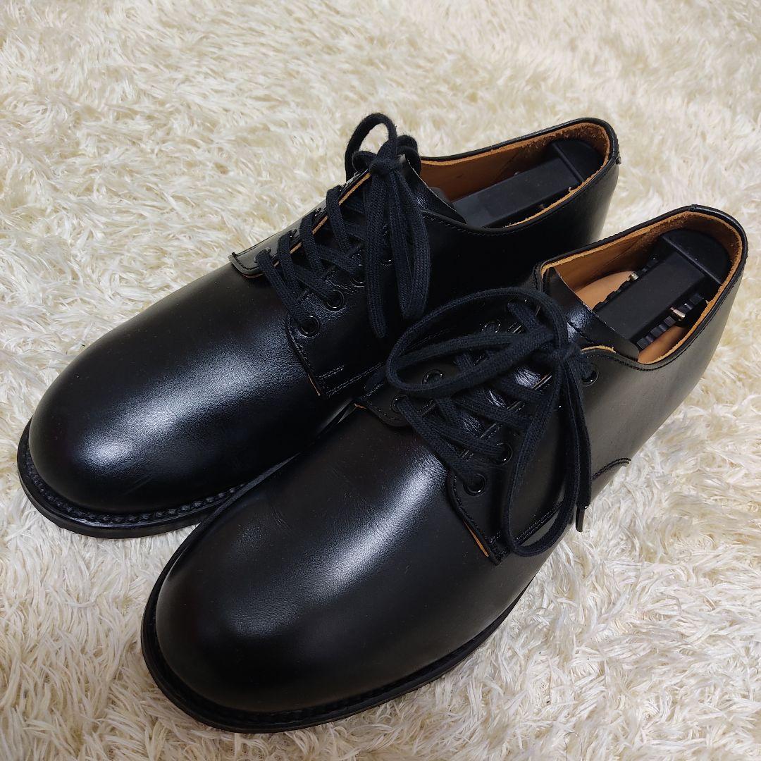 美品 マーガレットハウエル　レースアップシューズ 本革 22.5 ブラック