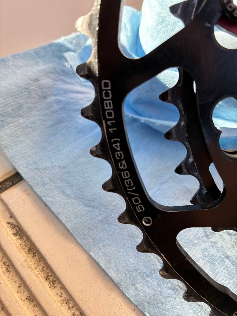 希少　rotor ローター　クランクセット