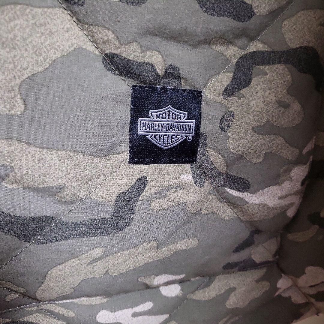 HARLEY-DAVIDSON 迷彩ジャケット フード付きとくべいさん専用