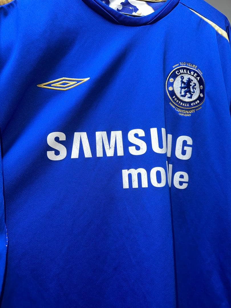 チェルシーFC　ユニフォーム　2005/06 ホーム　100周年
