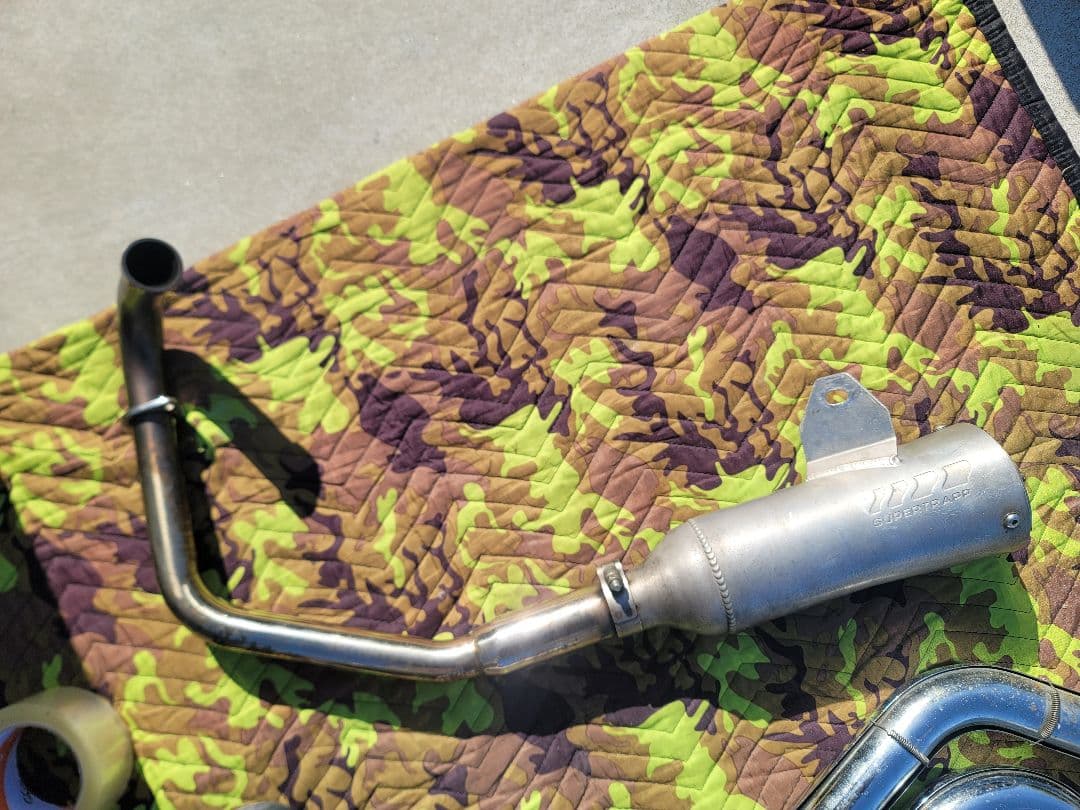 エイプ AC16 スーパートラップマフラー Super Trapp APE