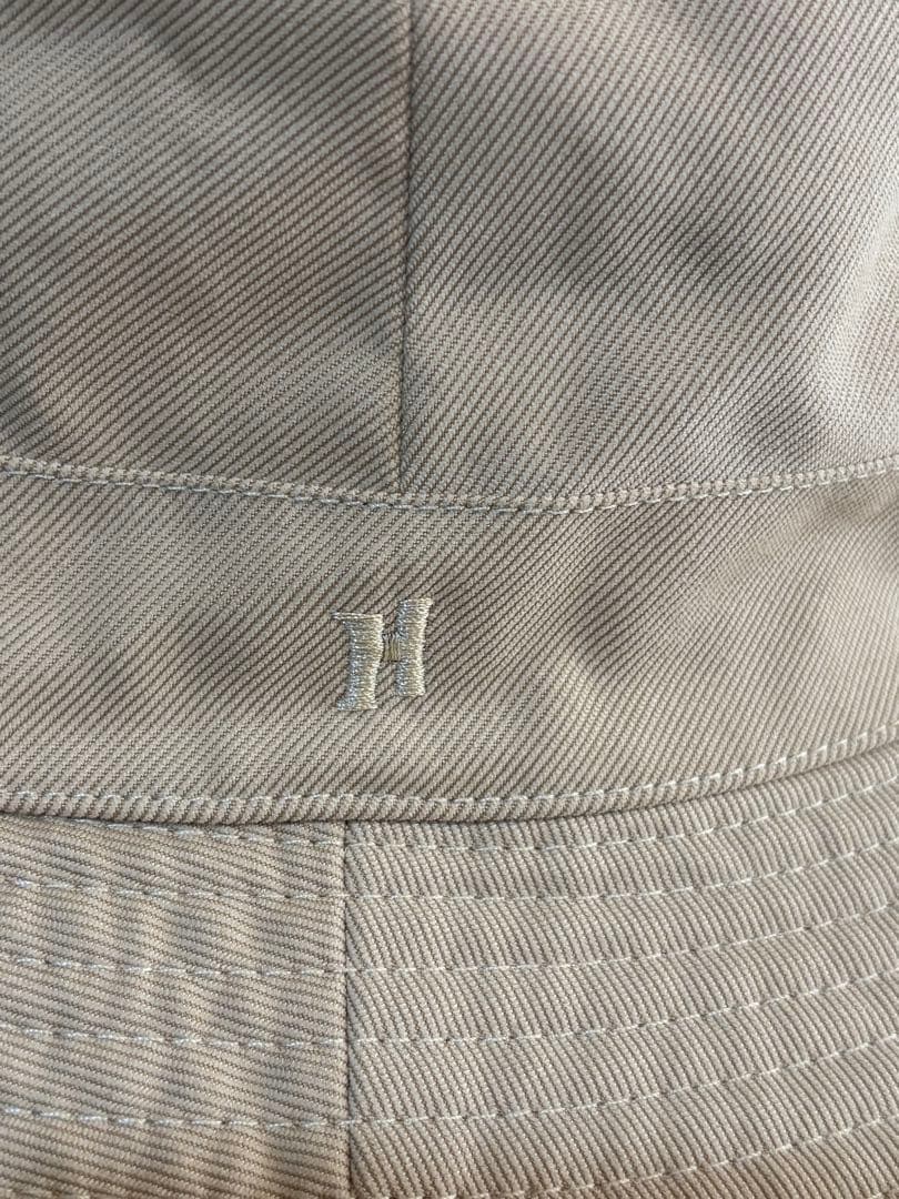 エルメス　フランス製　ベージュ バケットハット