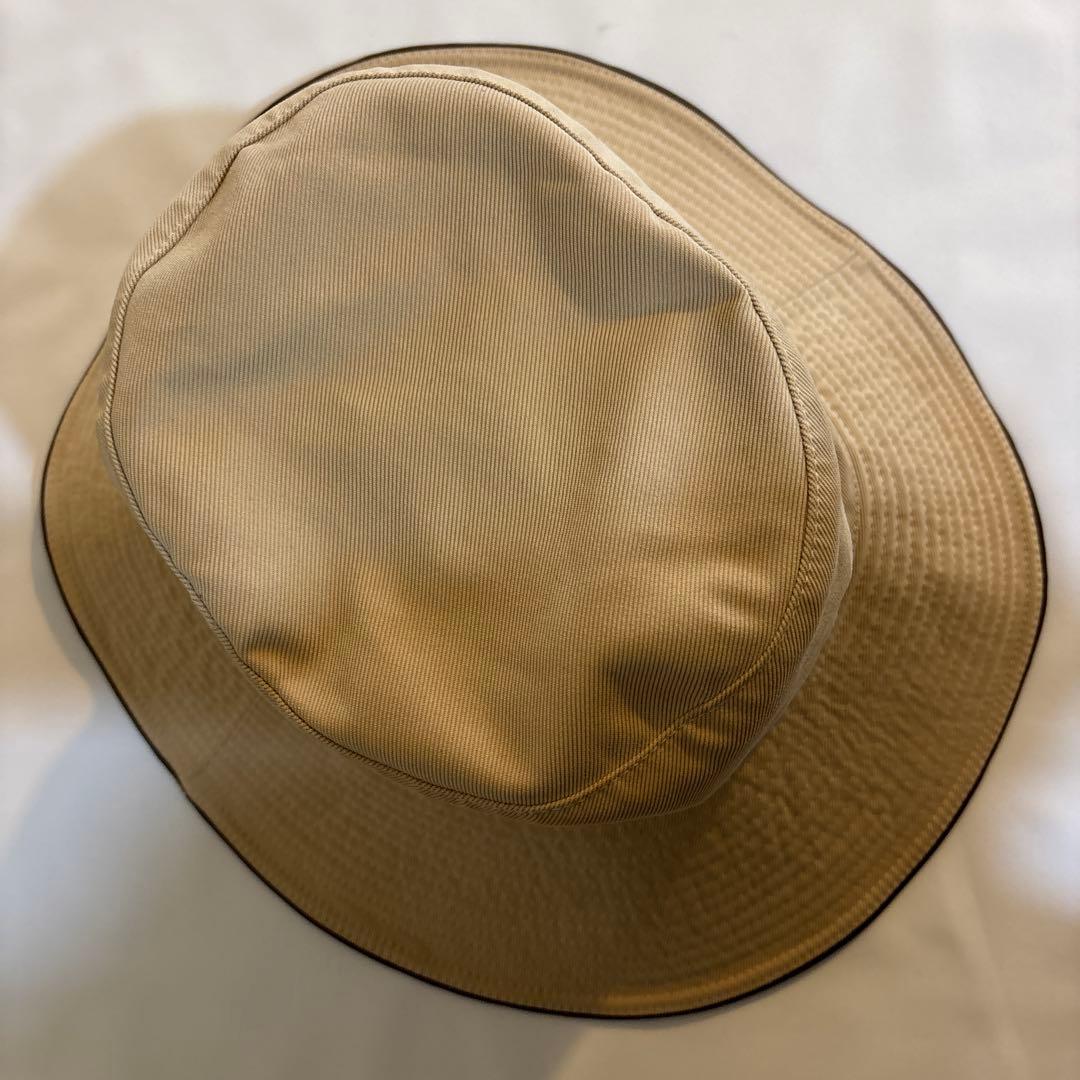 エルメス　フランス製　ベージュ バケットハット