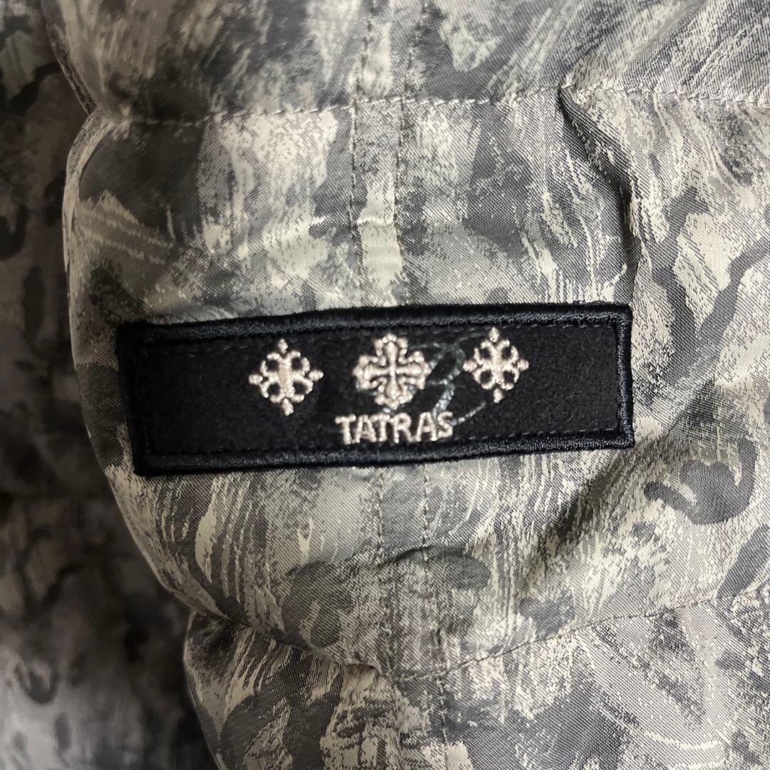【定価154,000円】TATRAS 高級Rline ダウンジャケット　カモ柄