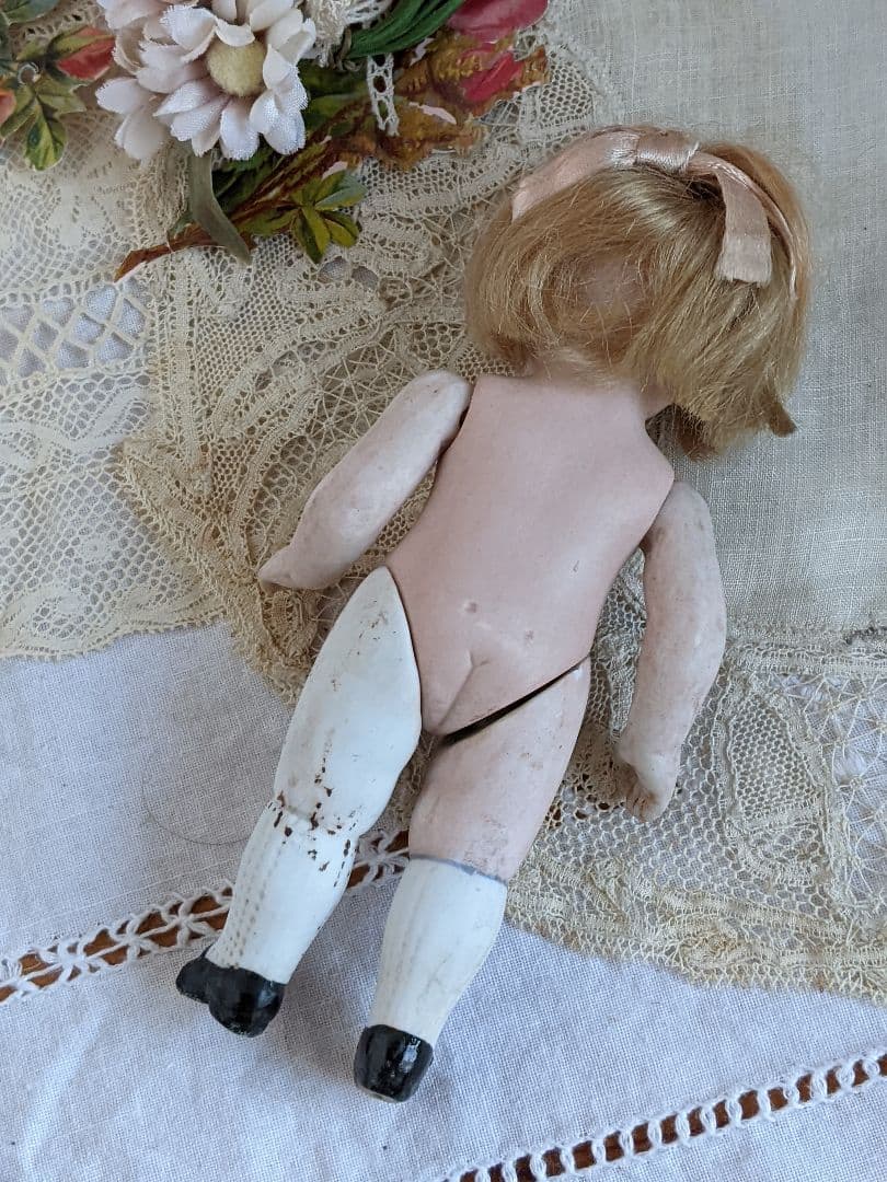 【s】アンティークビスクドール　ミニョネット　ケストナー150 　２体セット