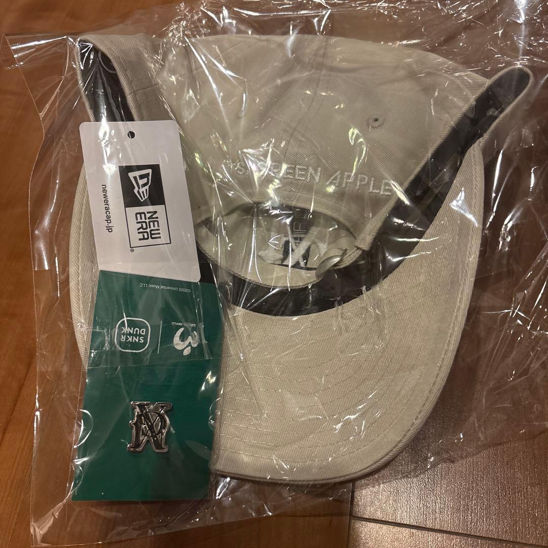 Mrs. GREEN APPLE ベージュ キャップ ニューエラ スニダン限定