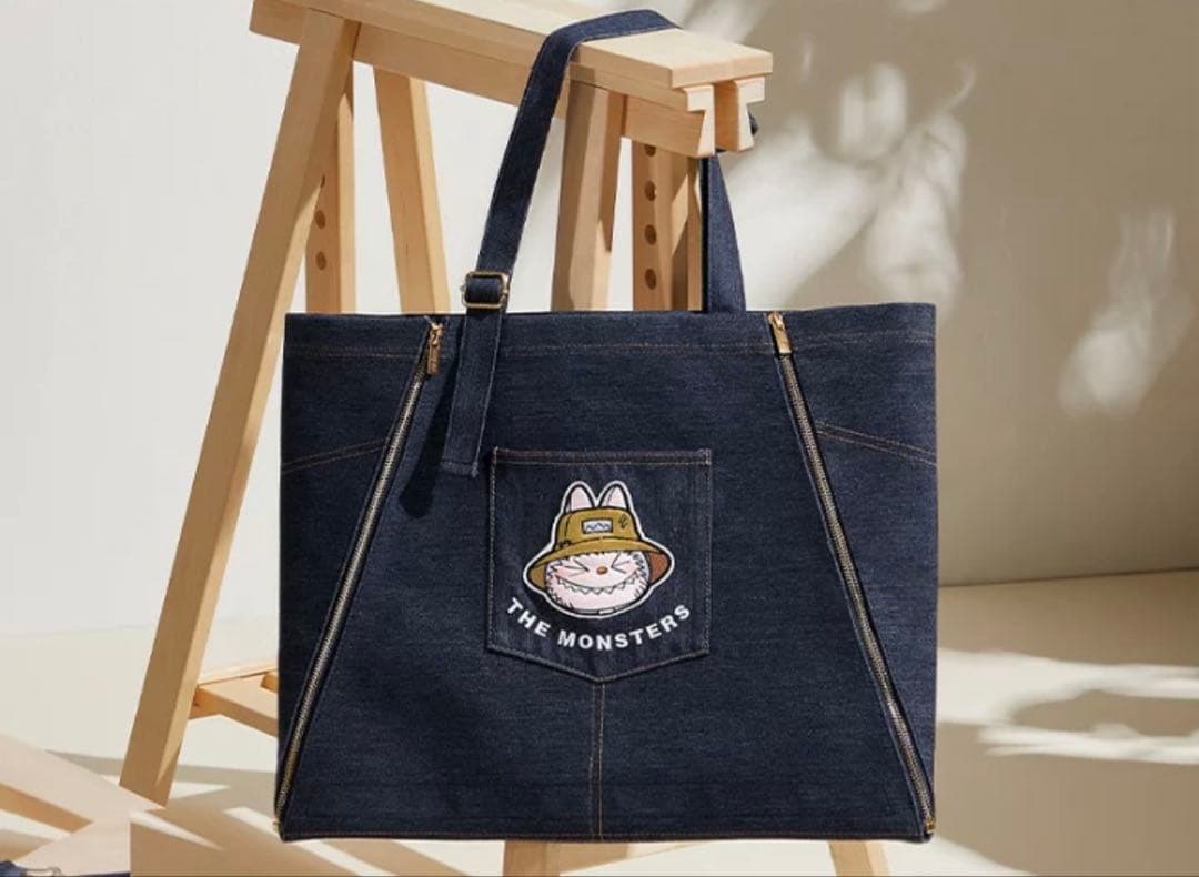 POPMART【ポップマート】デニムエプロン&バッグ