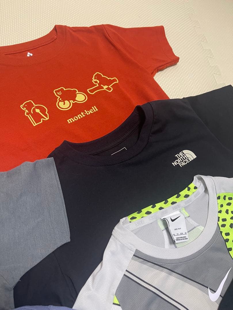男の子　シャツ　おまとめ　130 ファミリア ノースフェイス　ラルフモンベル