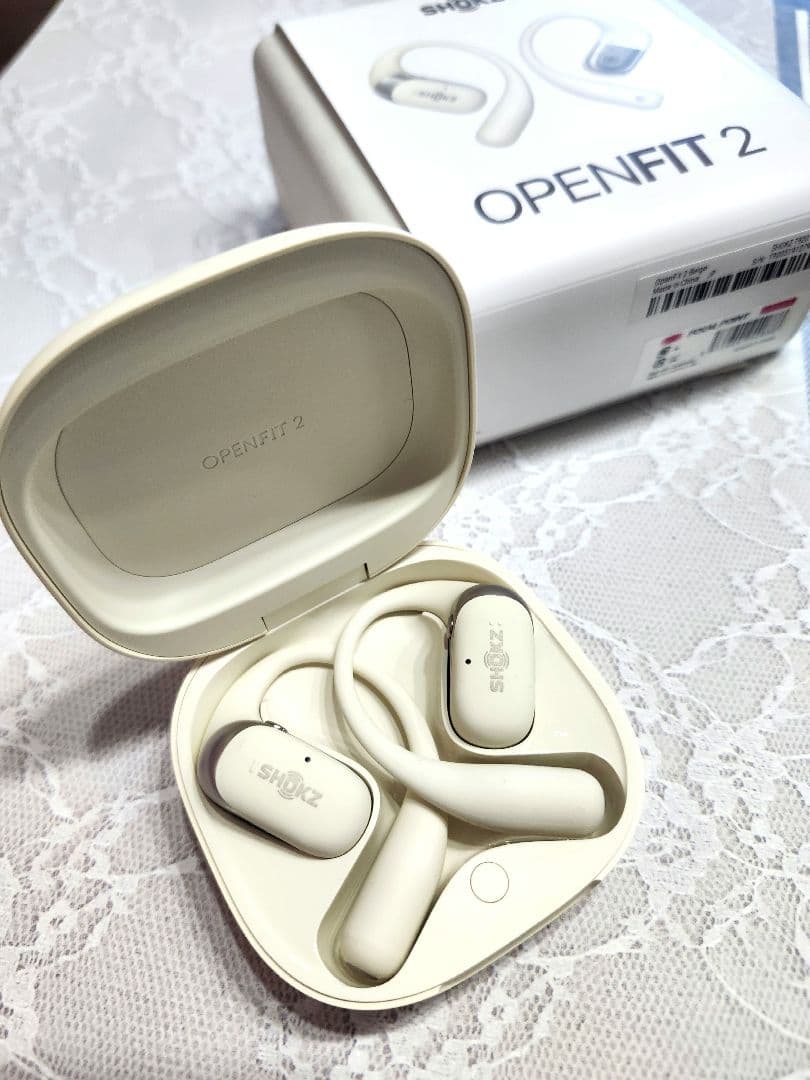 新品未使用　SHOKz ワイヤレスイヤホン　Open Fit2 ベージュ
