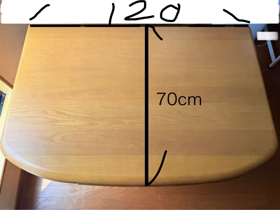 限界値下げ　浜本工芸　学習机　50AA片袖机　パソコンデスクとしても使用可