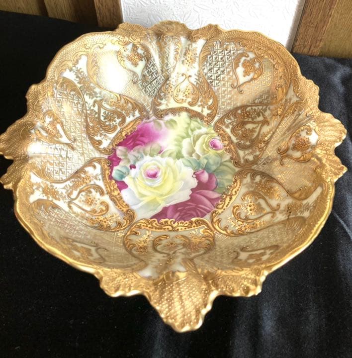 美品❗️希少❗️薔薇お皿