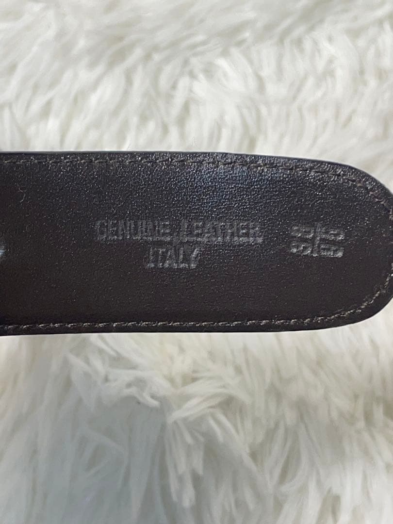 CELINE セリーヌ 馬車バックル 本革　レザーベルト ブラック ゴールド