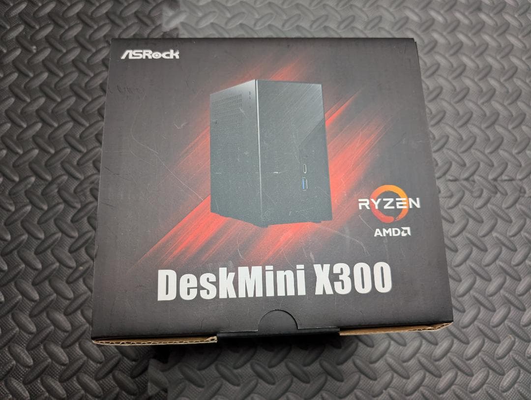 DeskMini X300 Ryzen 5 3400G ベアボーンPC