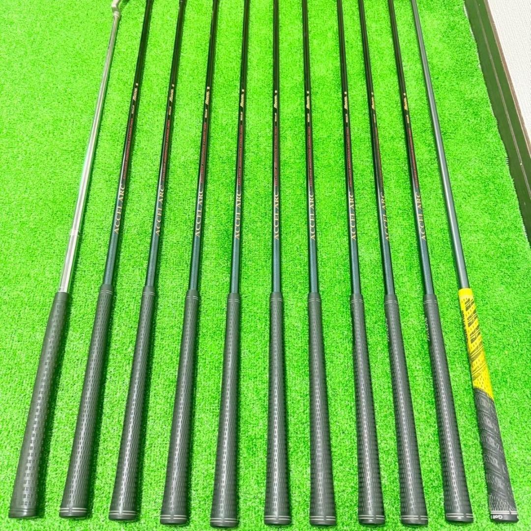 MIZUNO Zephyr メンズゴルフクラブセット 未使用キャディバッグ付き