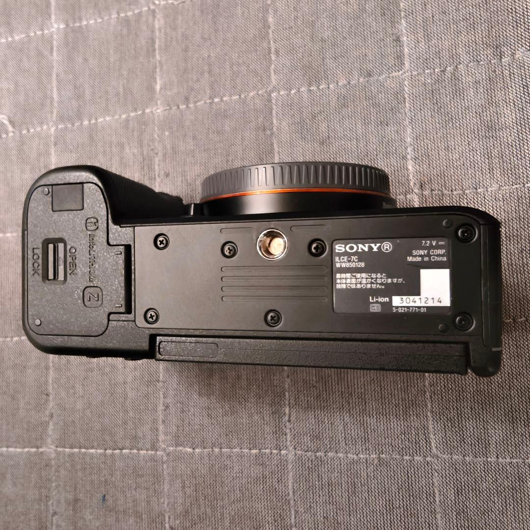 美品 SONY α7c【シャッター回数2491】 ILCE-7C (S) ボディ