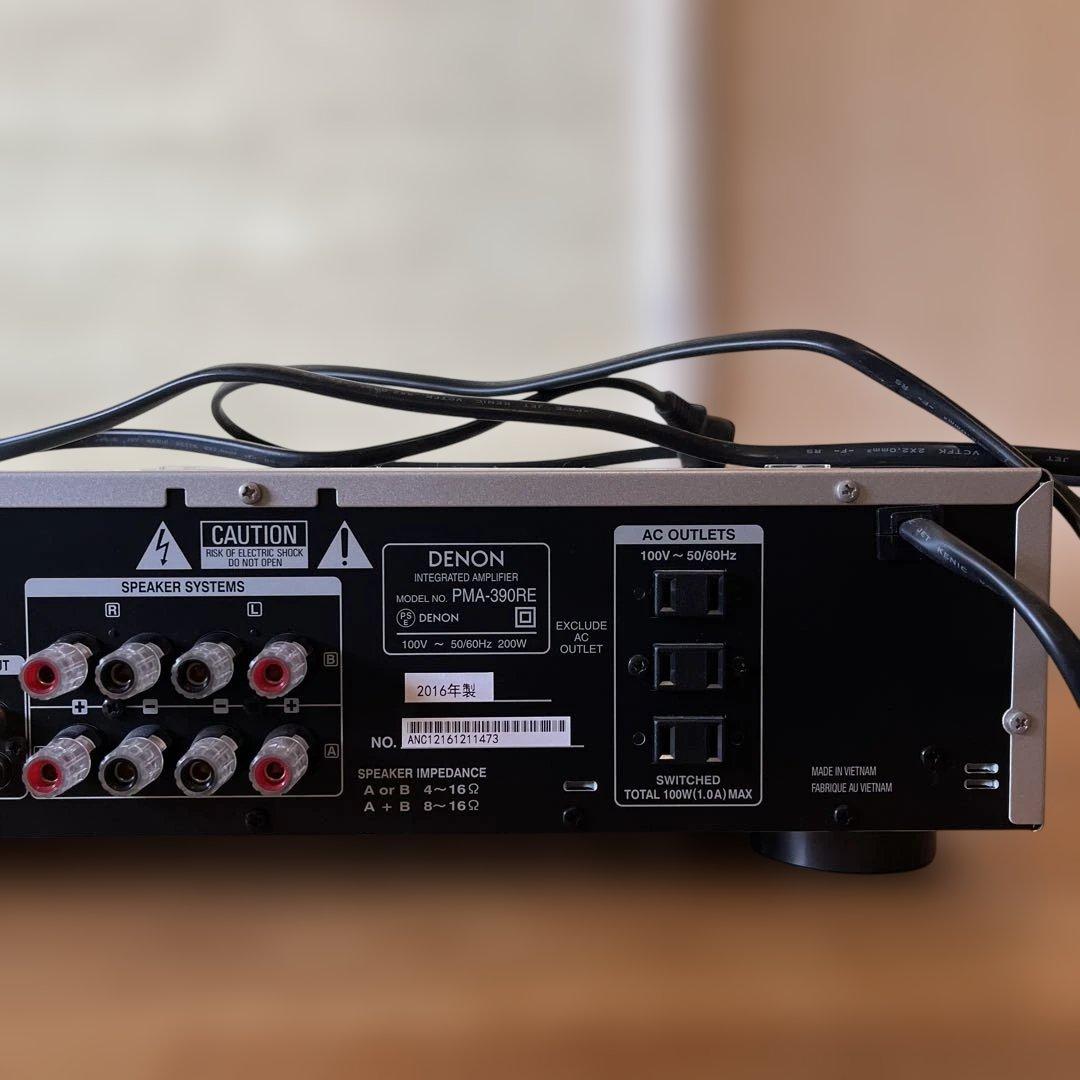 DENON PMA-390RE 2016年製　デノンアンプ