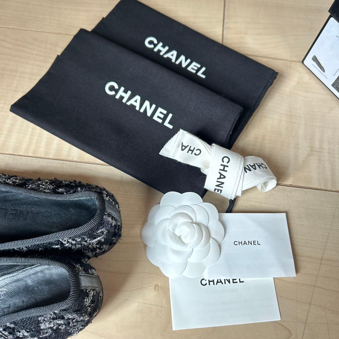 CHANEL バレリーナ・シャネル 37,5