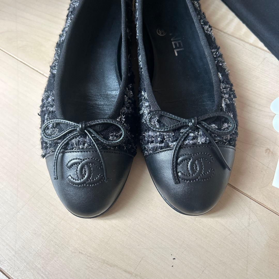 CHANEL バレリーナ・シャネル 37,5