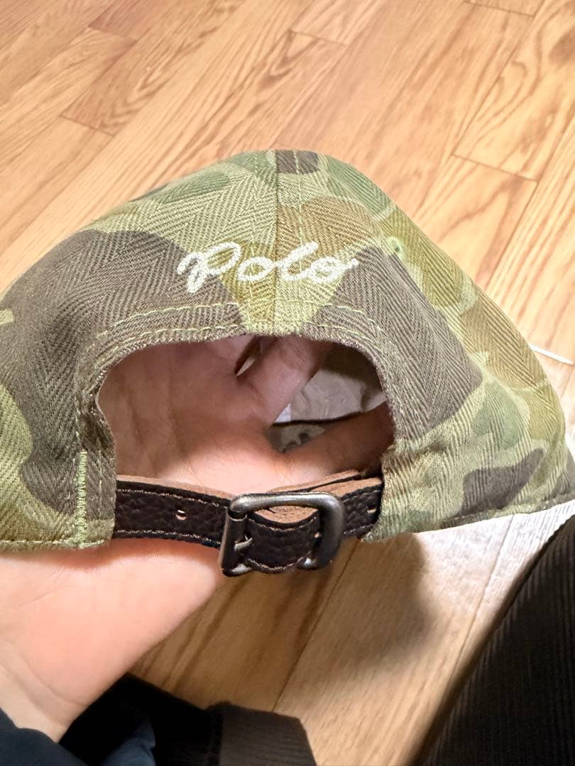 Polo Ralph Lauren カモ ヘリンボーン ボールキャップ