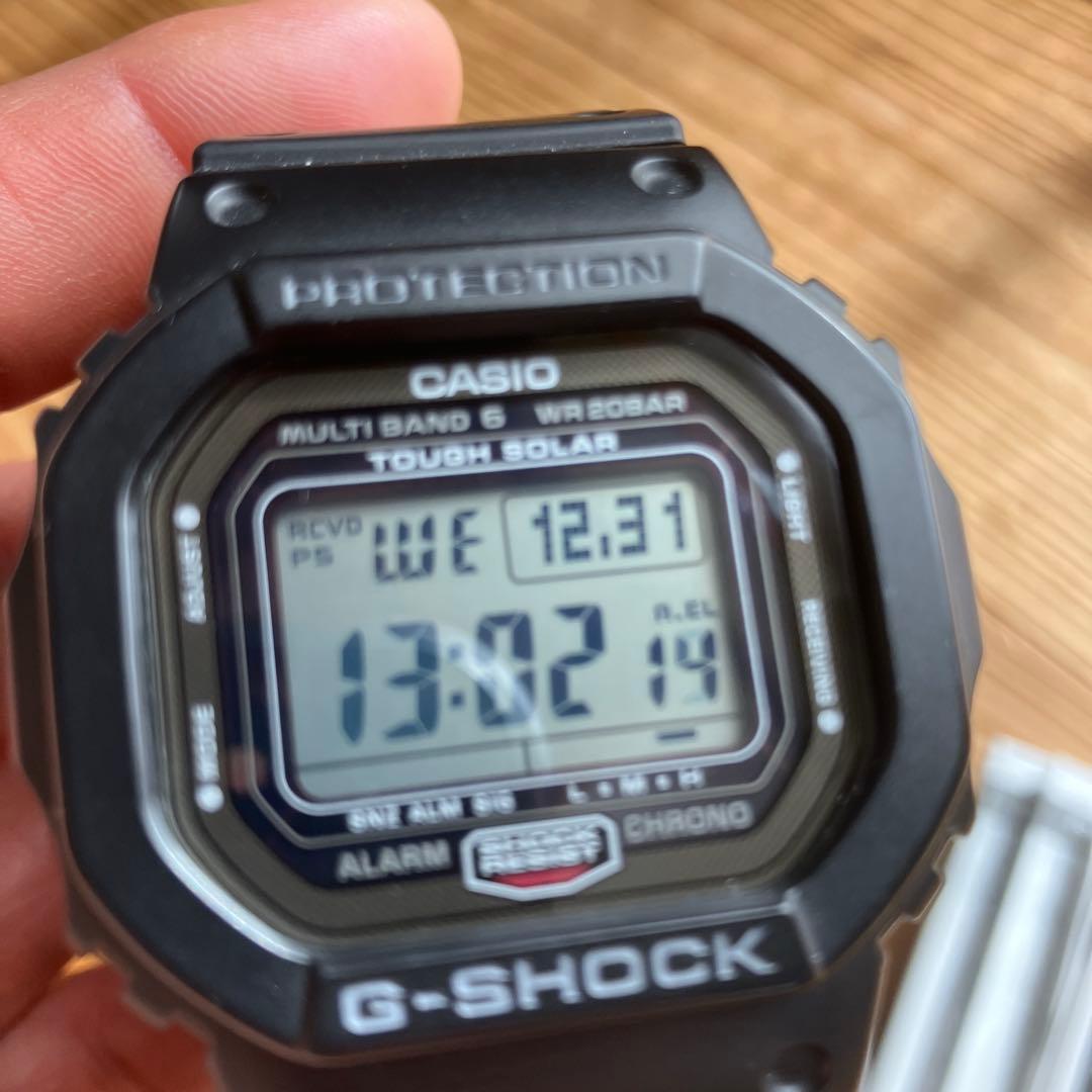 CASIO G-SHOCK 電波ソーラー　日本製GW5000-1JF 美品