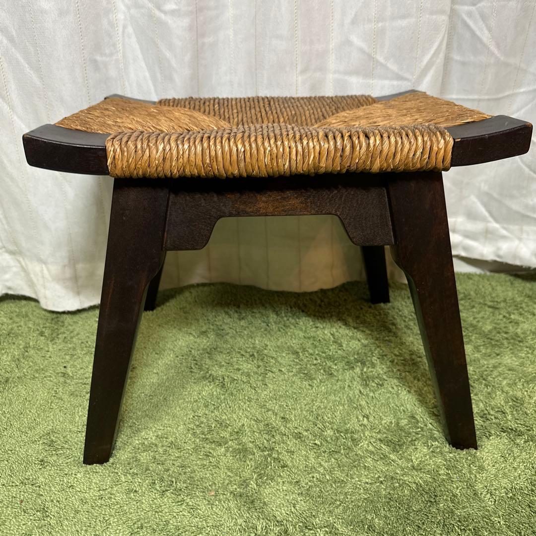松本民芸家具 ラッシスツール #514型 椅子 腰掛け 管理No.is1※