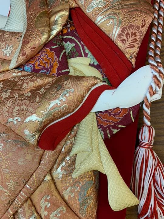 羽子板のみ　28号　弥生　押し絵