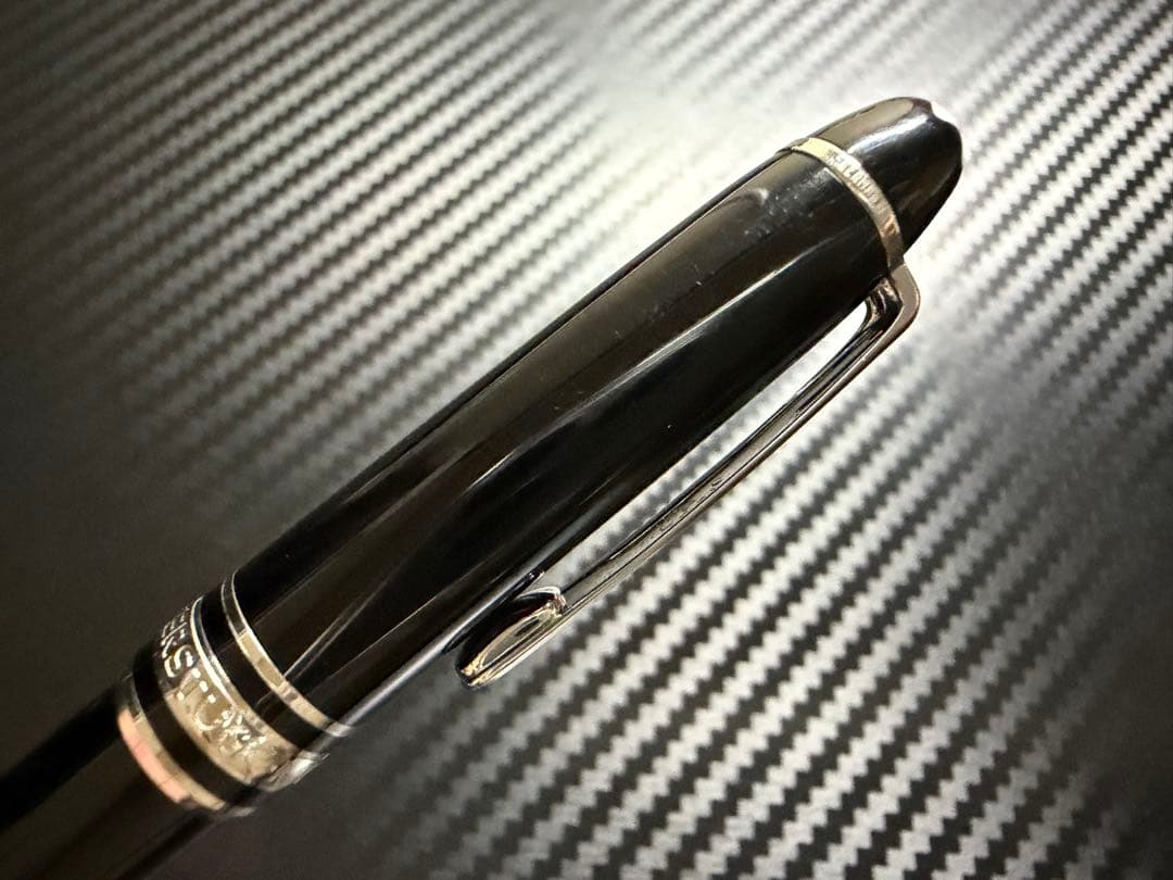 美品 モンブラン マイスターシュテュック P116 プラチナライン ボールペン