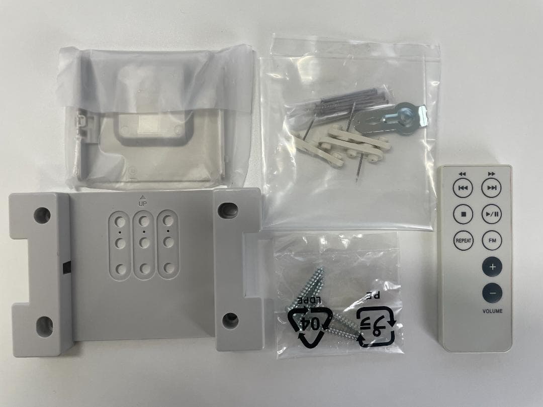 無印良品 壁掛式 CDプレーヤー CPD-4 2024年製 【動作確認済】