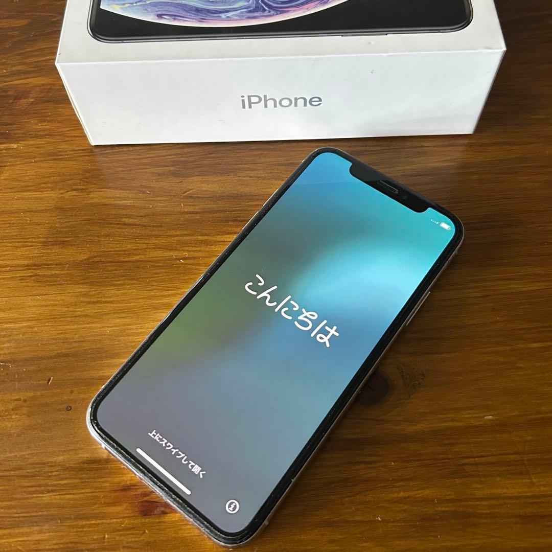 iPhone XS 256GB シルバー SIMフリー 本体のみ