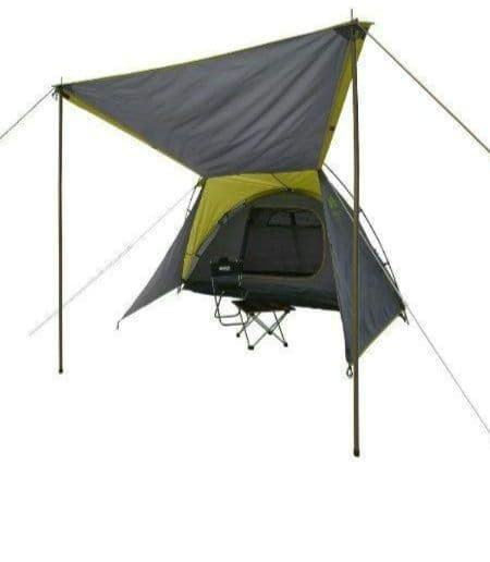 値下げLOGOSロゴスROSYオーニングドーム テントSOLO-BB 1-2人用