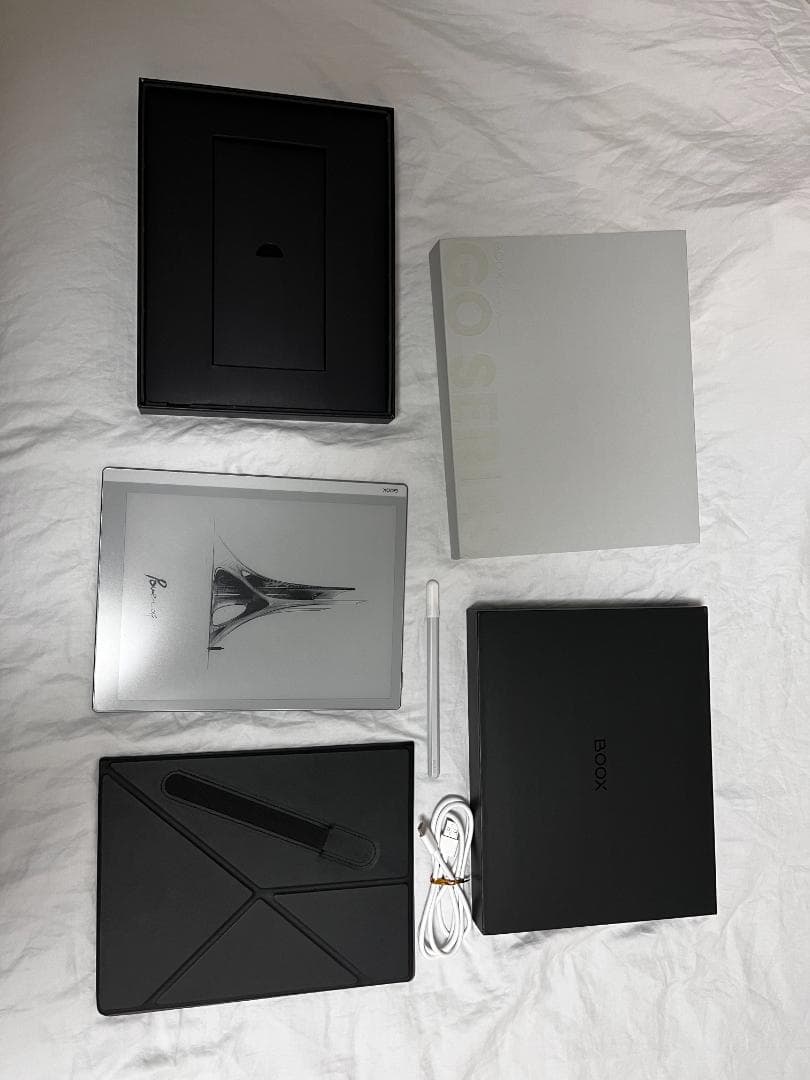 Boox 10.3 Go + マグネットケース/カバー