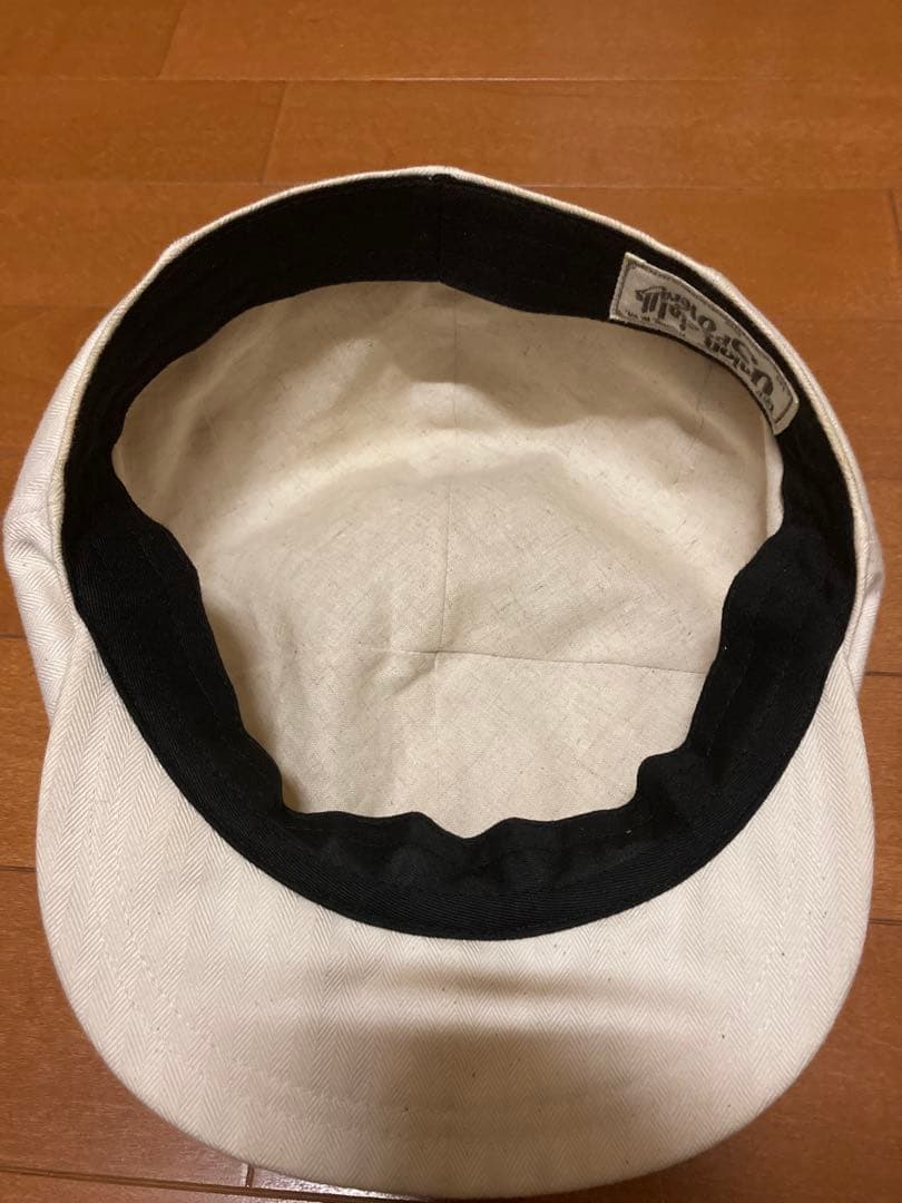 フリーホイーラーズ　キャスケット　ホワイト　ヘリンボーン