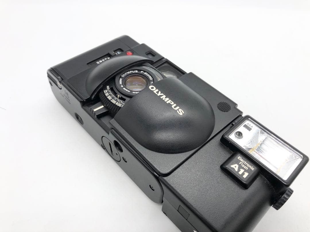 【完動品】OLYMPUS XA + A11 フィルムカメラ 動作確認済
