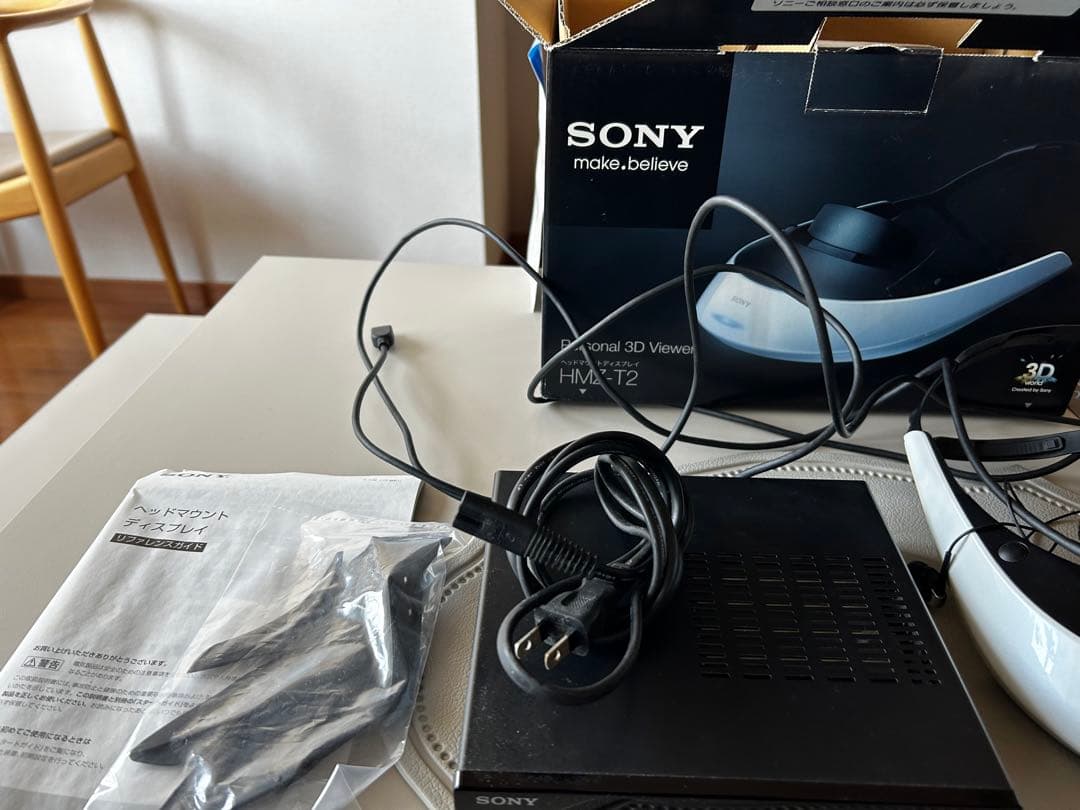 SONY HMZ-T2 ヘッドマウントディスプレイ