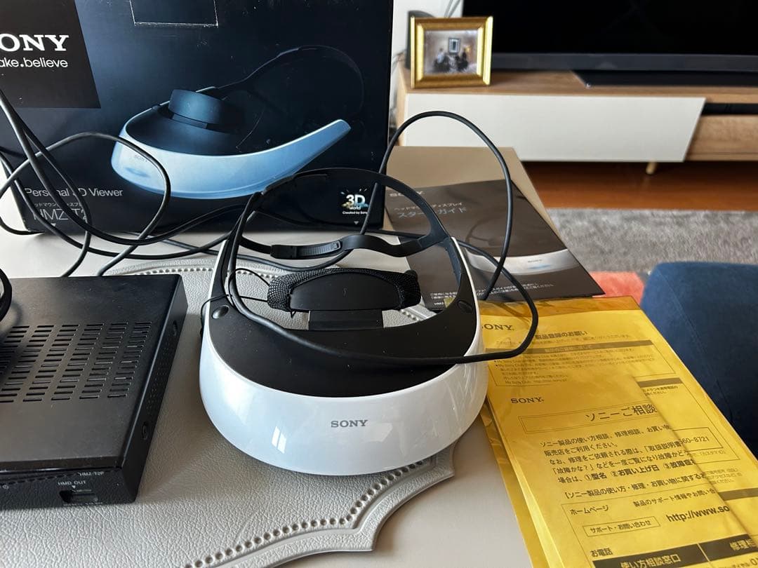 SONY HMZ-T2 ヘッドマウントディスプレイ