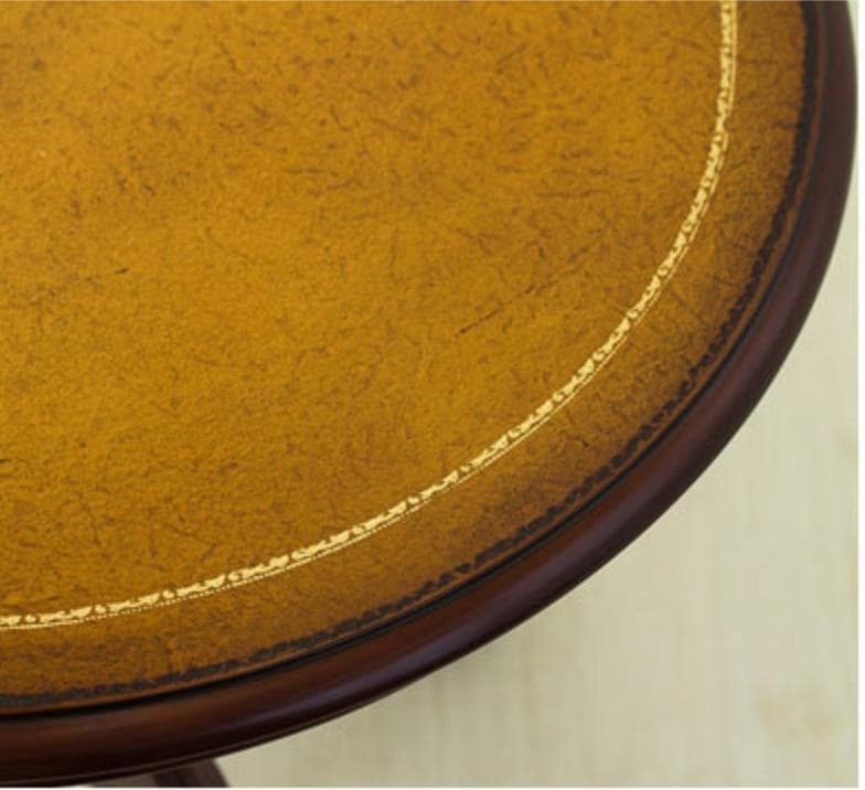 円形テーブル ヨーロピアン 幅60 ブラウン