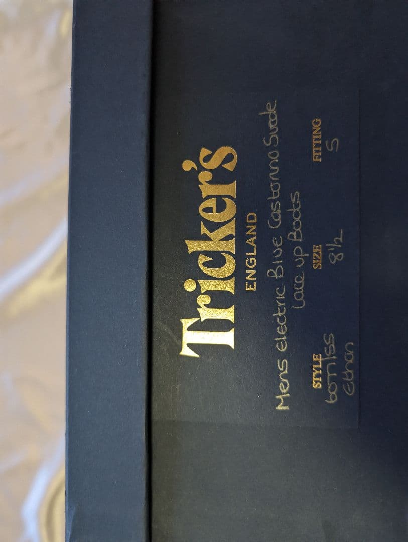 未使用品 トリッカーズ モンキーブーツ 8.5 カントリーブーツ プレーントゥ