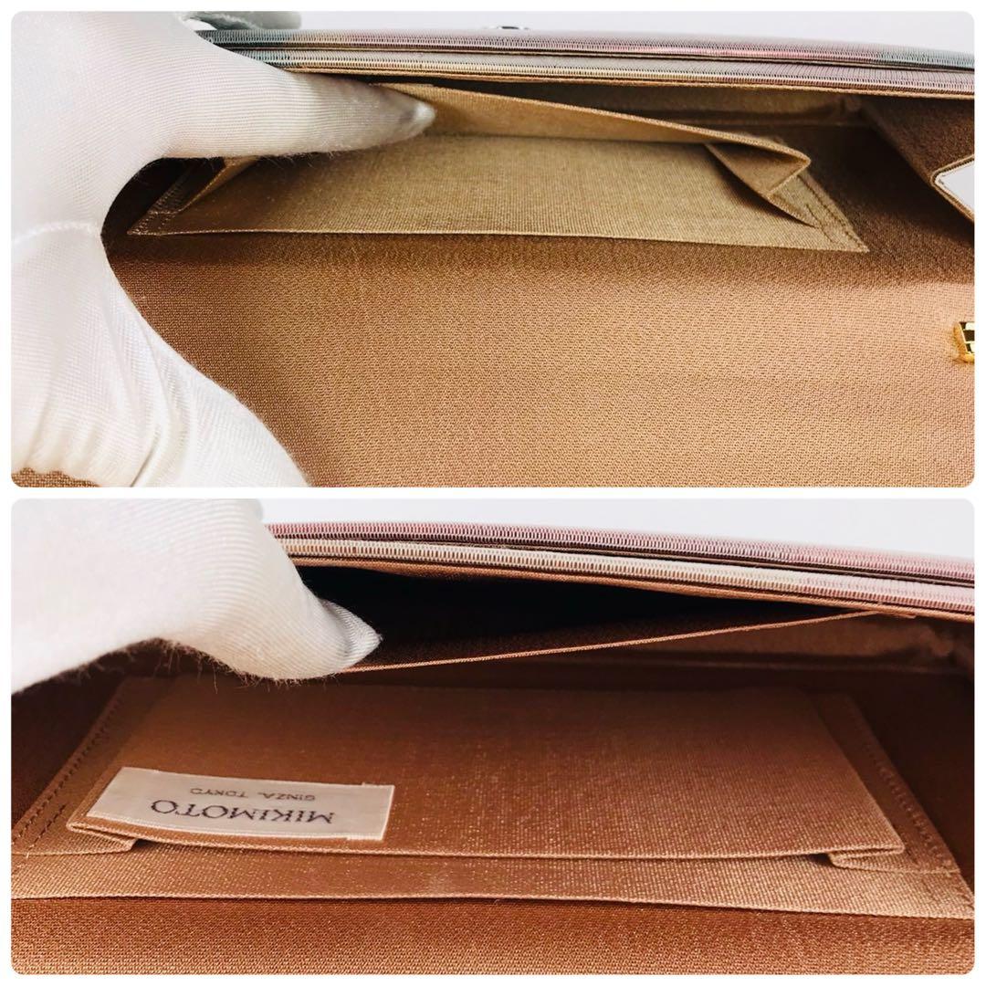 極美品　MIKIMOTO ミキモト クラッチバッグ　和装バッグ　パール　着物