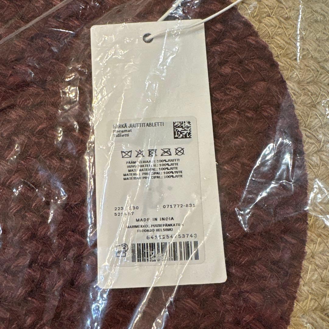 マリメッコ　プレイスマット　2枚