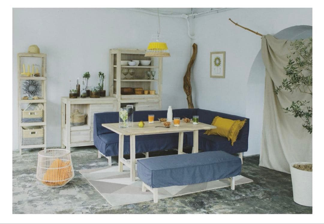 unico マノア　ダイニングソファ　レフトアーム