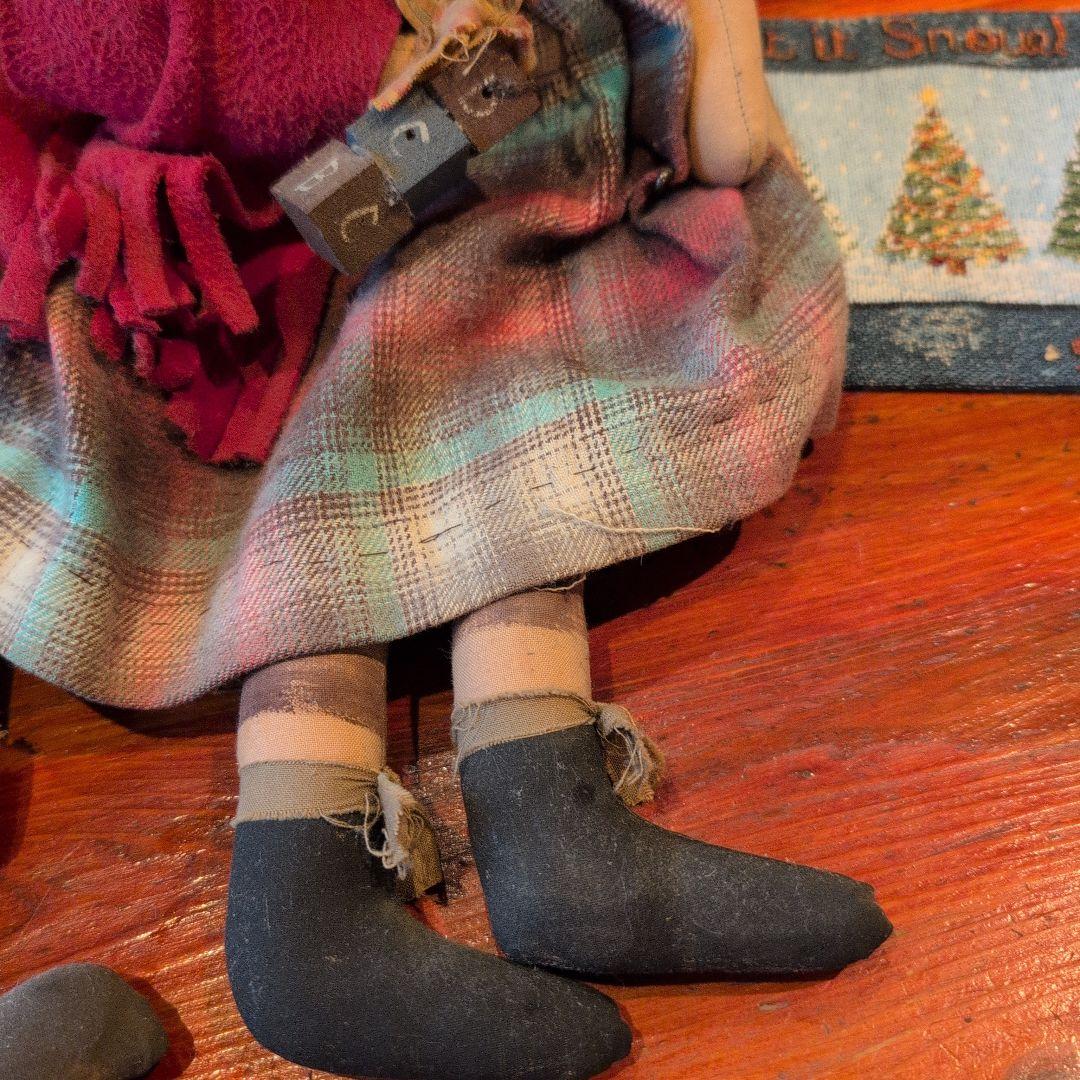 カントリードール、アン＆アンディ　作家さんのハンドメイド